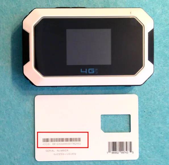 MT80 Router Package showing SIM card carrier